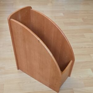 Wooden Magazine Holder 12"×11"×5"